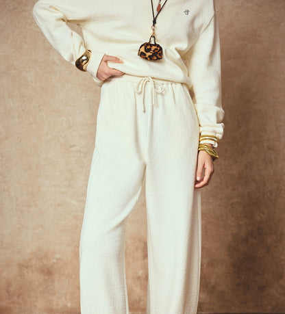 ANNASPEAK sweatshirt banana pants set-CHRIS.
