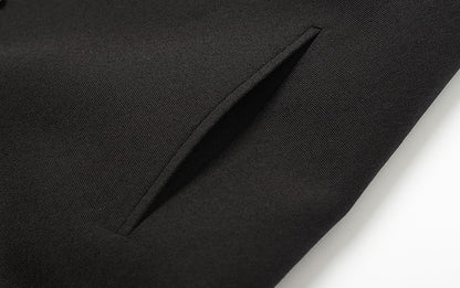 ZHUCHONGYUN black halterneck horse clip vest-HEATHER.