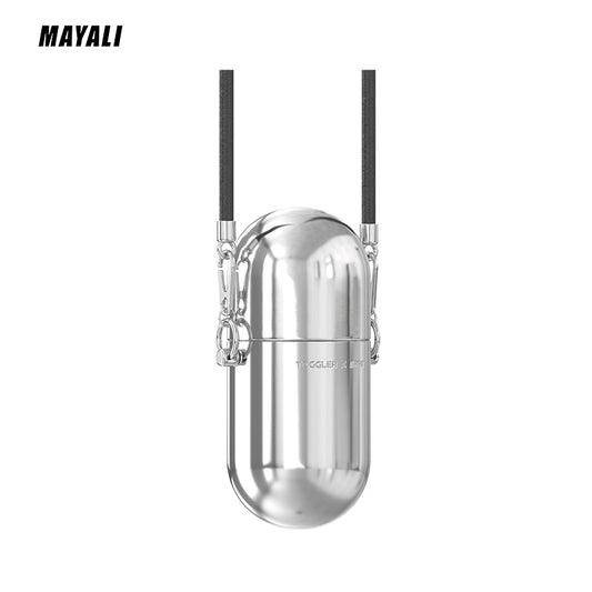 MAYALI X TOGGLER CAPSULE MIRROR BREAD CROSS-BODY SHOULDER BAG