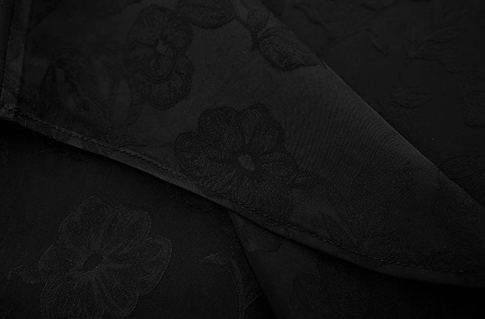 HECO Chinese style hollow fringe disc buckle short top - MASTER.