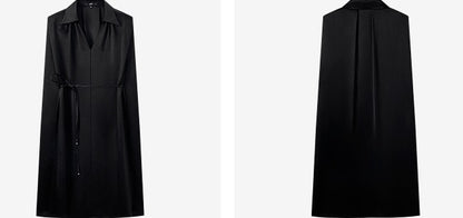 COMME MOI  summer women's cape sleeveless dress - SOPHIE.