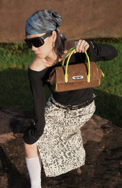 IUBALLET Mississippi Party Suede Tote Girl bag - LETI.