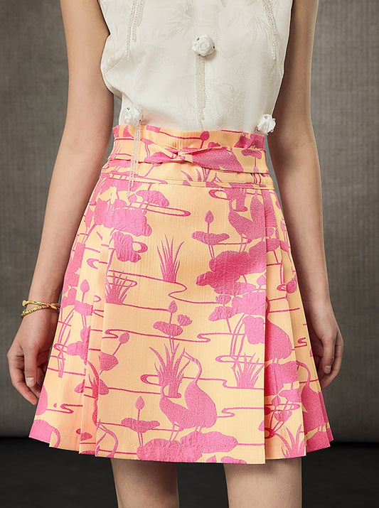 HECO Short Pleated Summer Skirt - ROWAN.