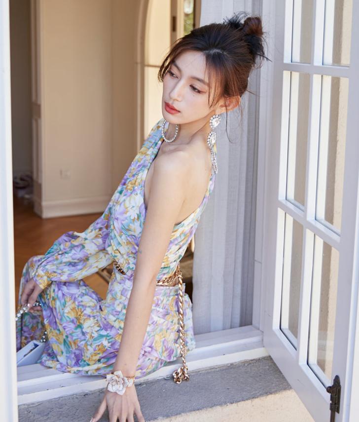 DOLLY Elegant Gold/Sliver Diamond Flower Design Bracelets-LUCY