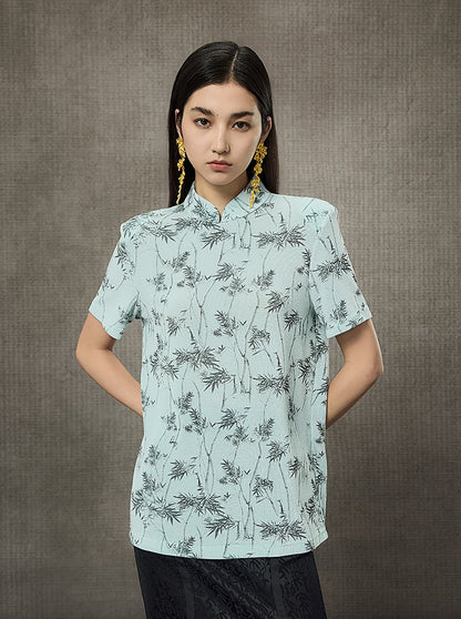 HECO Drop Neck Knitted Short Sleeve T-shirt - James.