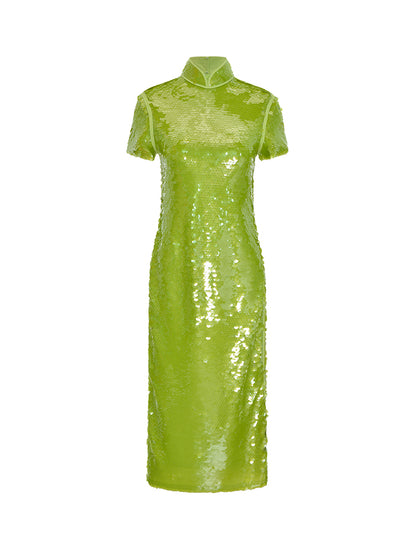 M essential Mackay designer Barcelona colourful iron-embroidered jacket dress set- four.