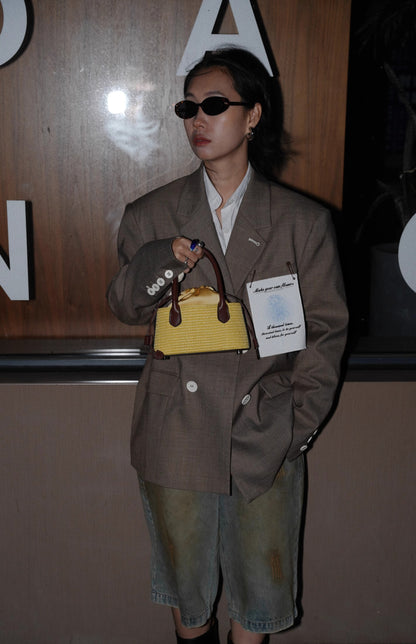 IUBALLET Woven Hand Bag- TREASURE.