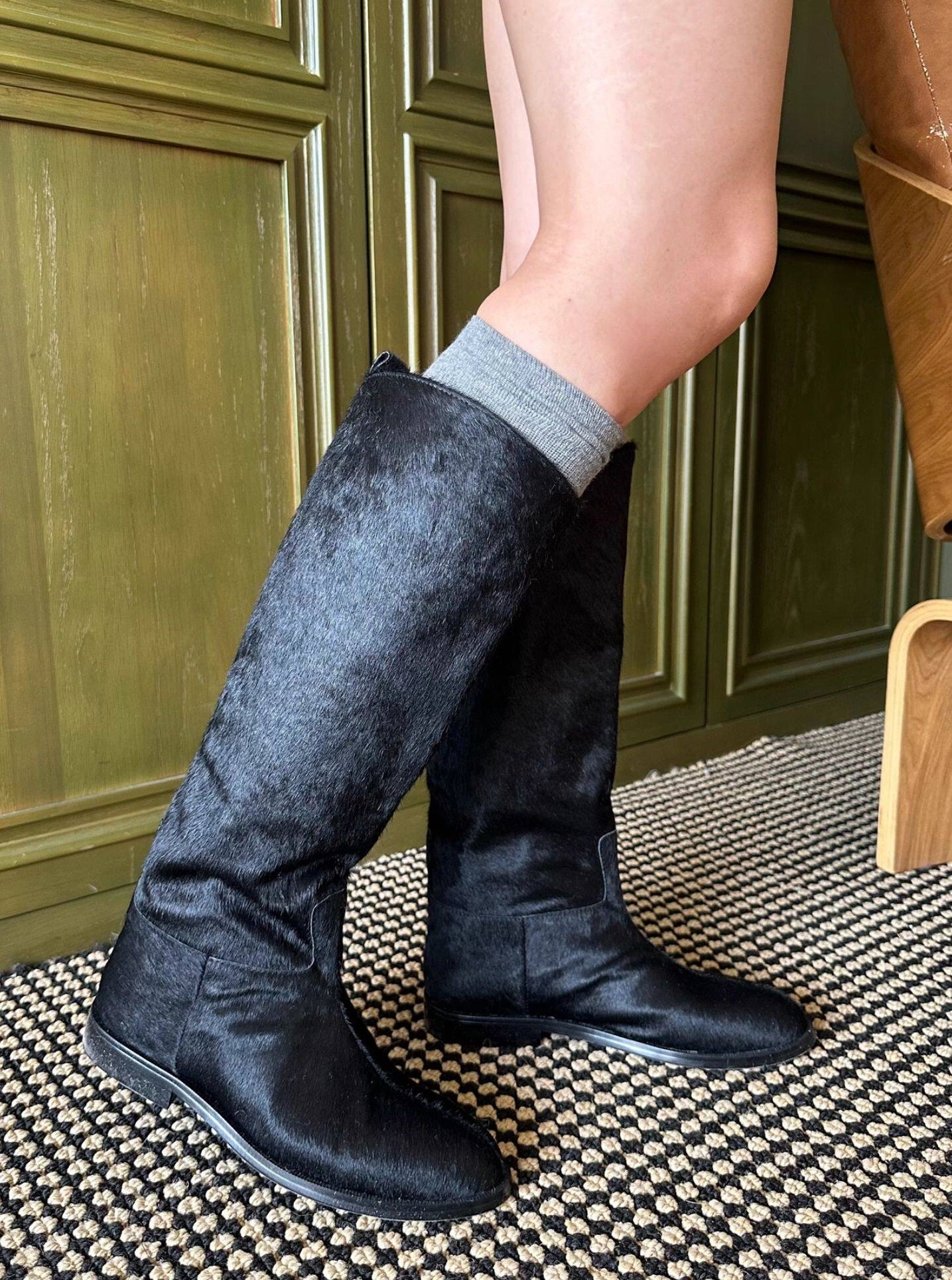 B-FEI small round toe boot-SAKU.