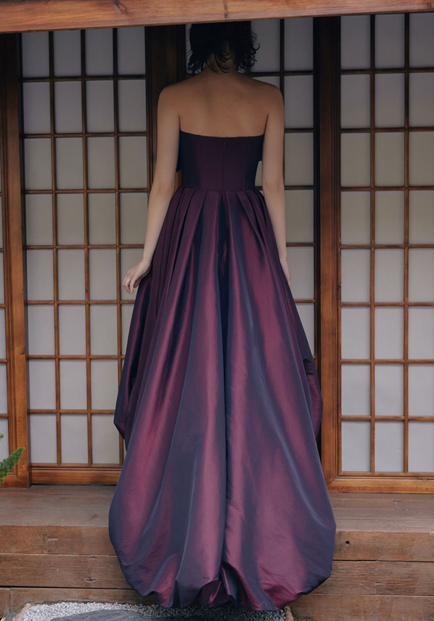 Goudin Dress, high-end, light luxury, niche bandeau dress - take