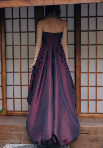 Goudin Dress, high-end, light luxury, niche bandeau dress - take