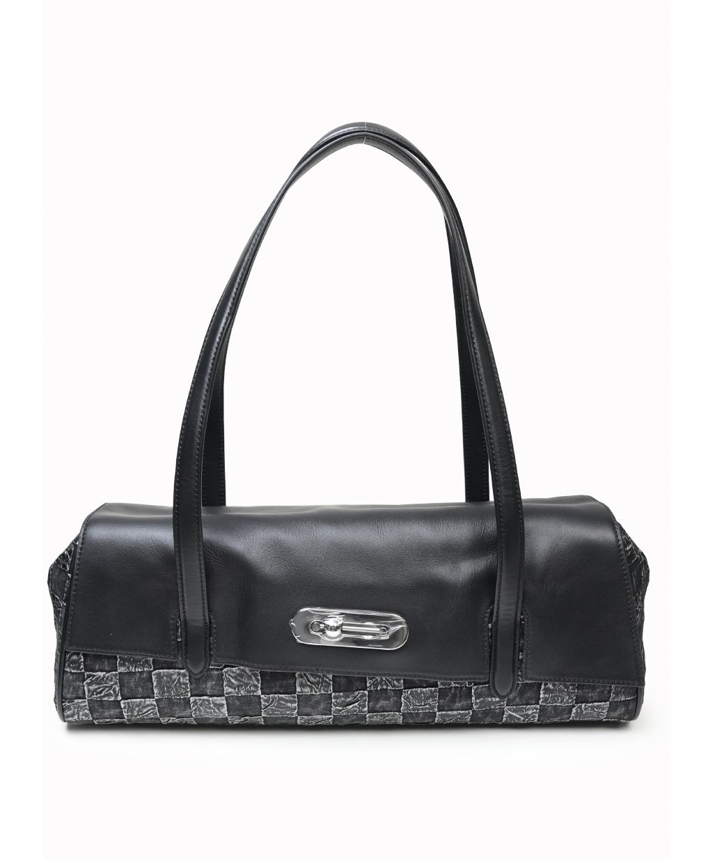 IUBALLET Tanned Leather Shoulder Barrel Bag - SPIRIT.