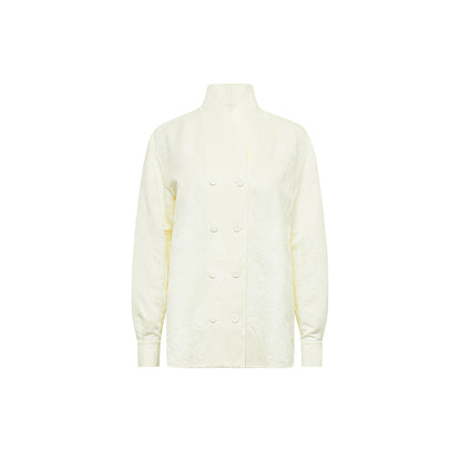 M essential Mackay designer Jin Rao knitted twisted beaded style cape - stat.