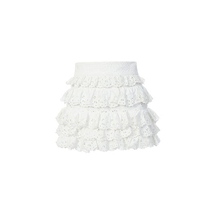 FAME Lafim Madeira Rococo embroidered cake skirt - EVERLY