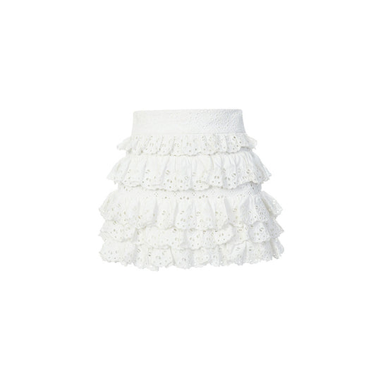 FAME Lafim Madeira Rococo embroidered cake skirt - EVERLY