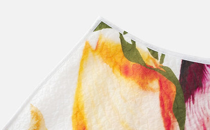 ZHUCHONGYU floral A-line airy printed skirt and top outfit set-ANZU.