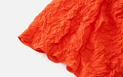 ZHUCHONGYUN  minimalist wrinkled long dress-ARIAH.