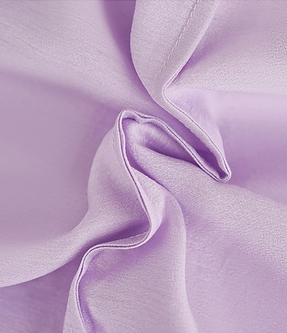 HECO Acetate High Waist Wide-leg Pants - TREY.