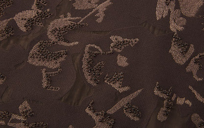 ZHUCHONGYUN summer sheer thin curled cuffs loose short-sleeved dress--SORA.