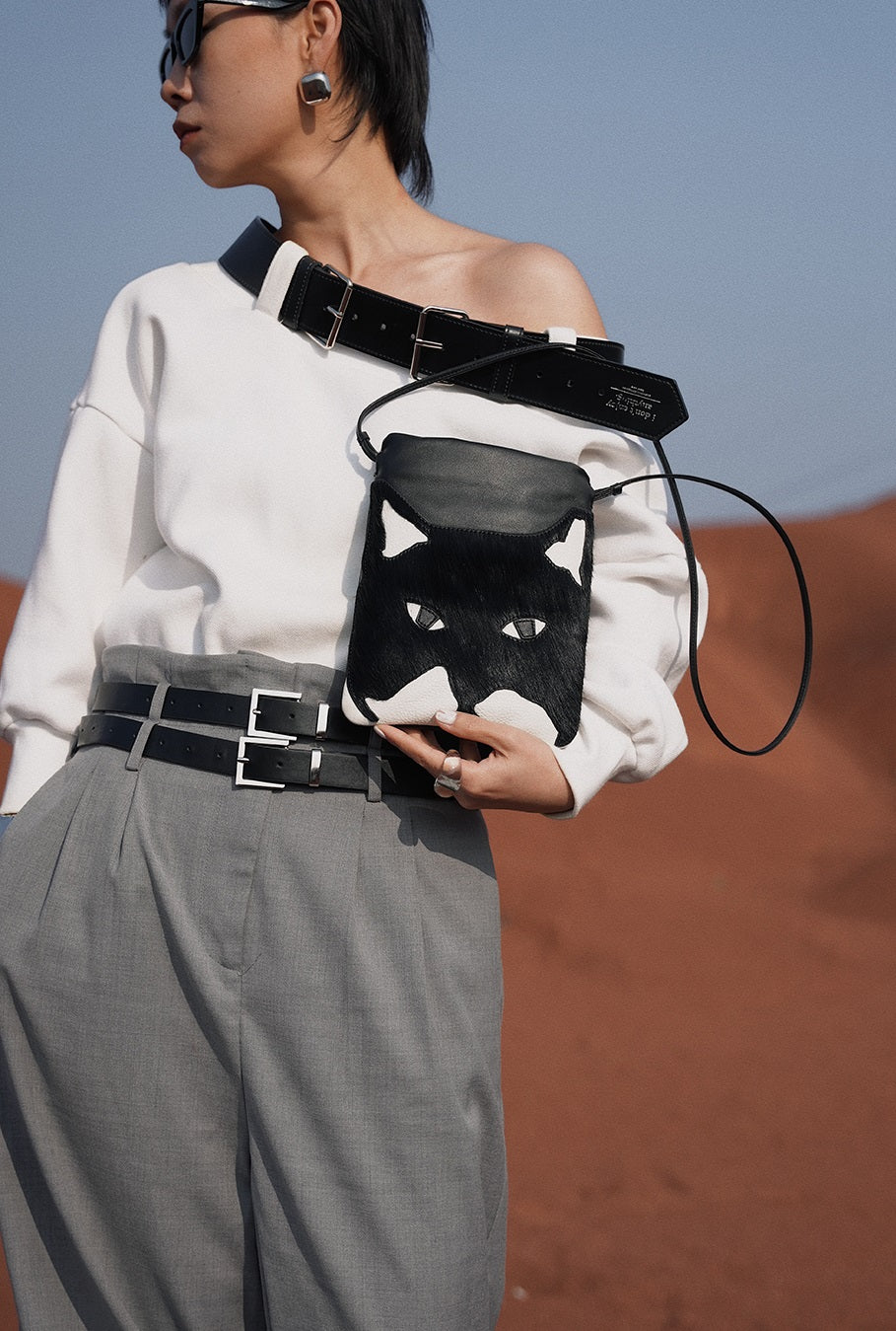 IUBALLET Cute Leather Mobile Phone Bag - MANIFEST.