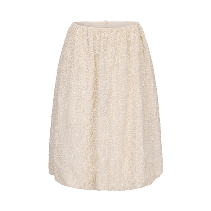ATELIER MISS LU Bubble Texture Bud Skirt - ESCAPE.