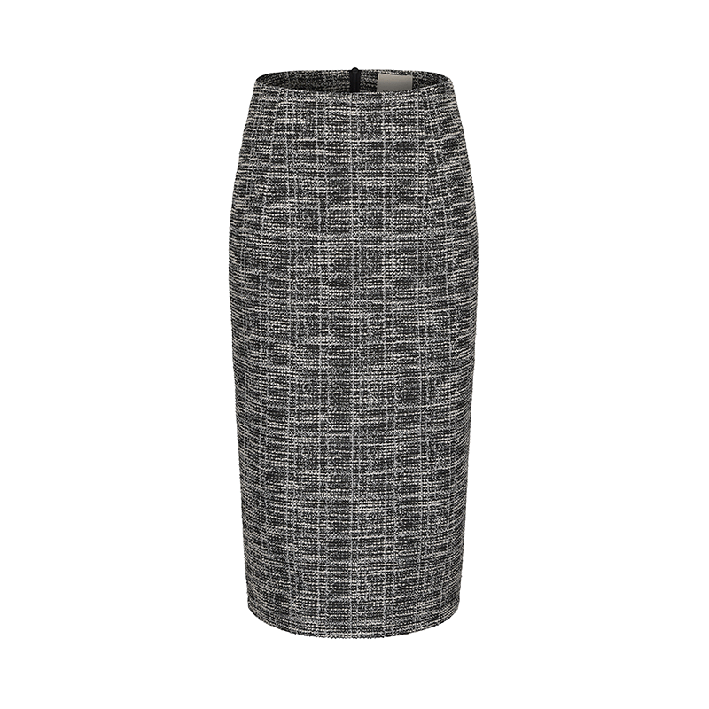 ATELIER MISS LU Small Fragrance Slim Pencil Stretch Skirt  - THOMAS