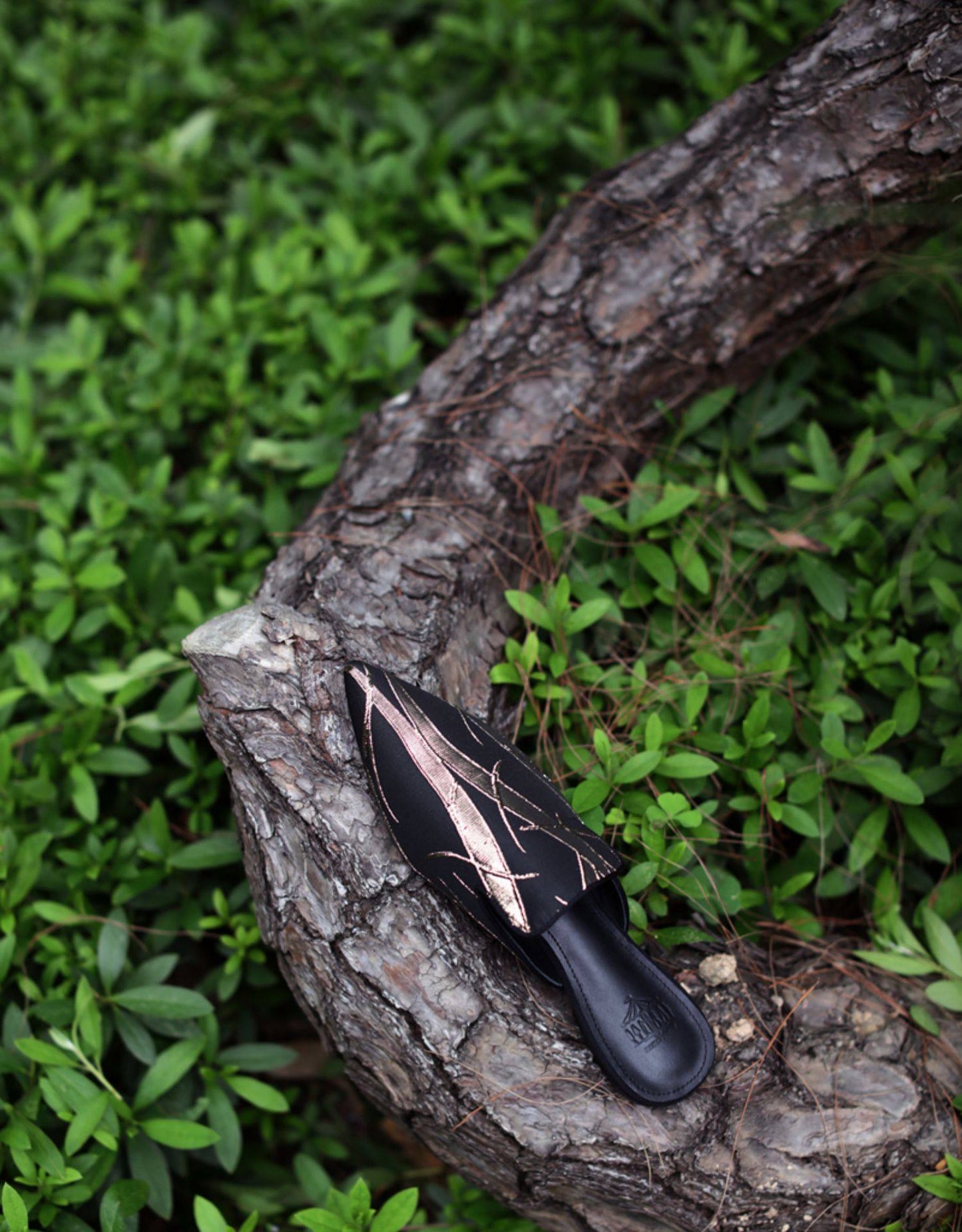 B-FEI Japanese classical pointed toe flat bottom satin slippers-SOPH.