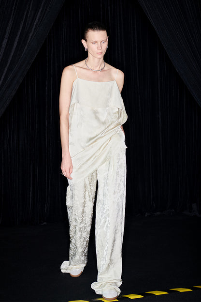 M essential Mackay designer  jacquard cool straight-leg trousers - Yuehui.