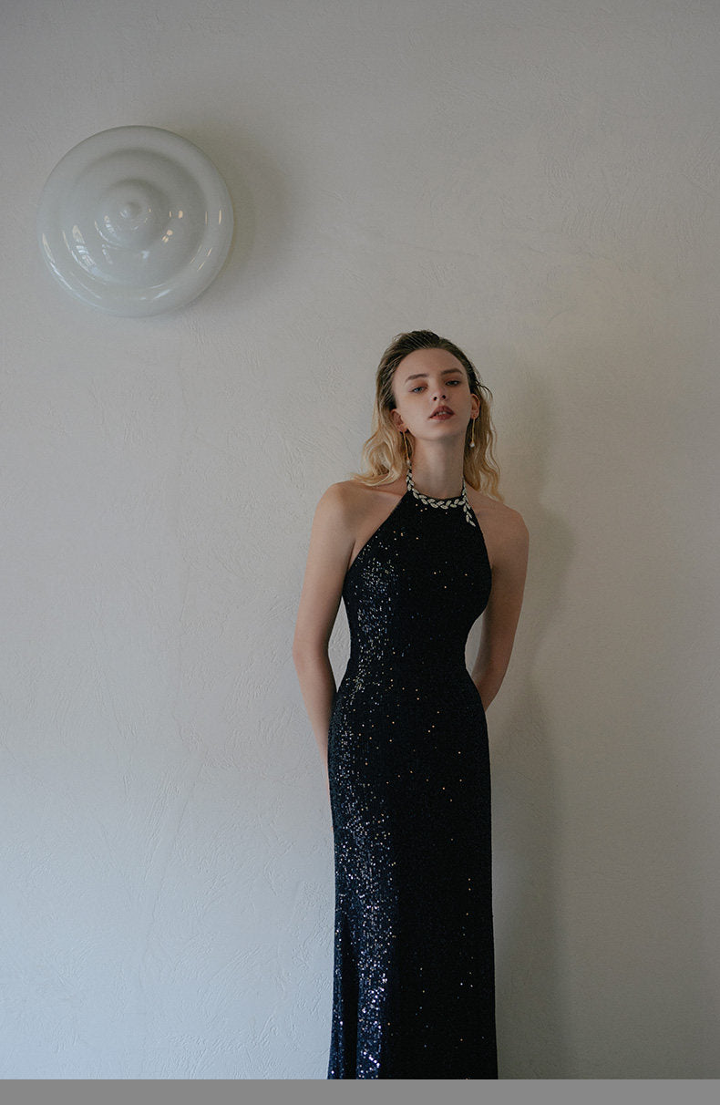 GOUDIN Evening light luxury bridal mermaid dress- NIMO.