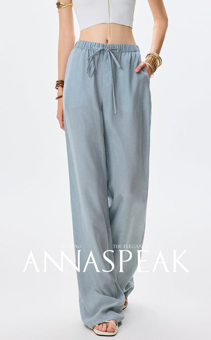ANNASPEAK silk old money style suit set-NONY.