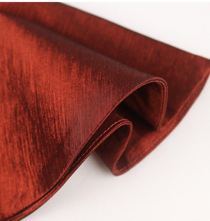 DOLLY High End Green Square Collar Long Sleeve Slim Fit Long Dress-MALU