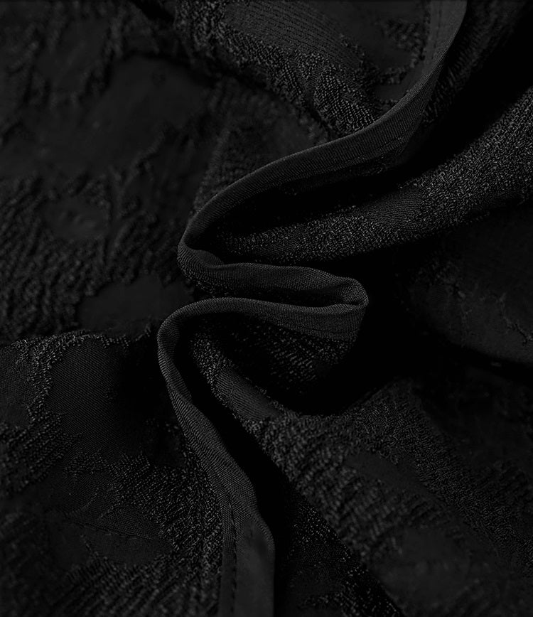 HECO Chinese Style Acetate Shirder Dress - LOLA.