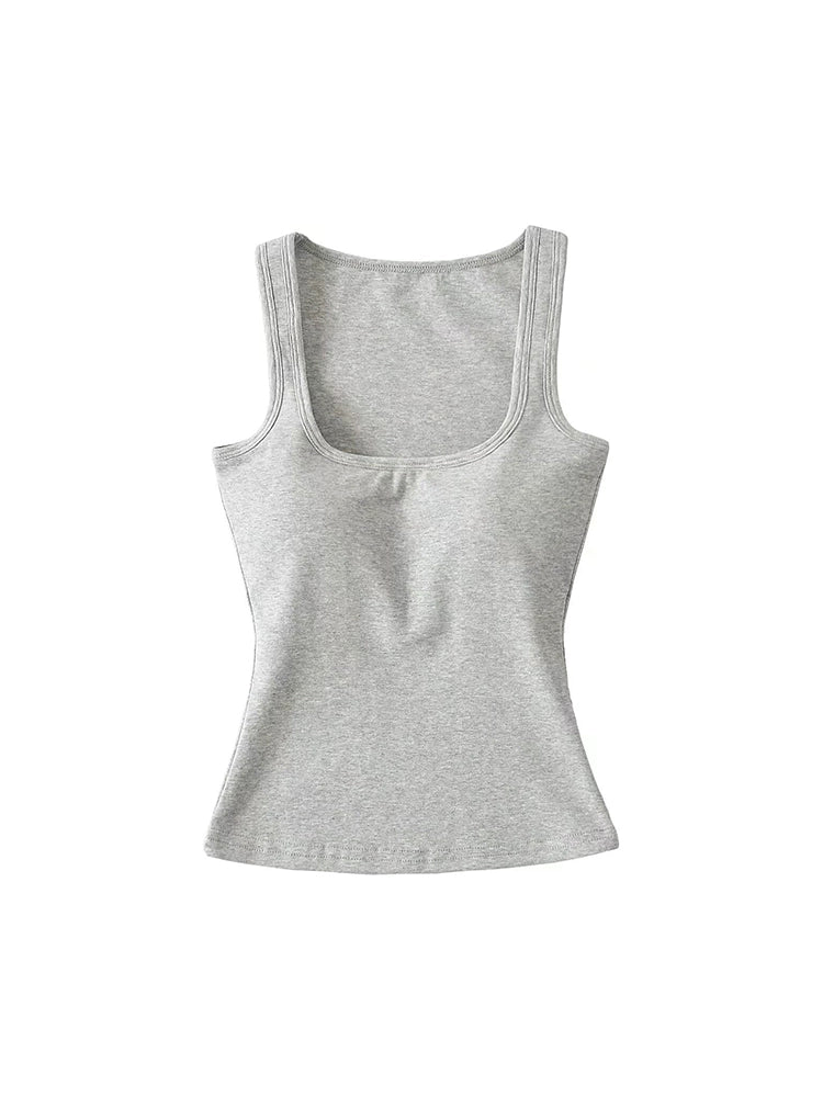 Le Palais Vintage chest pads, square neck, stretch tights, and tank tops-ZEN.