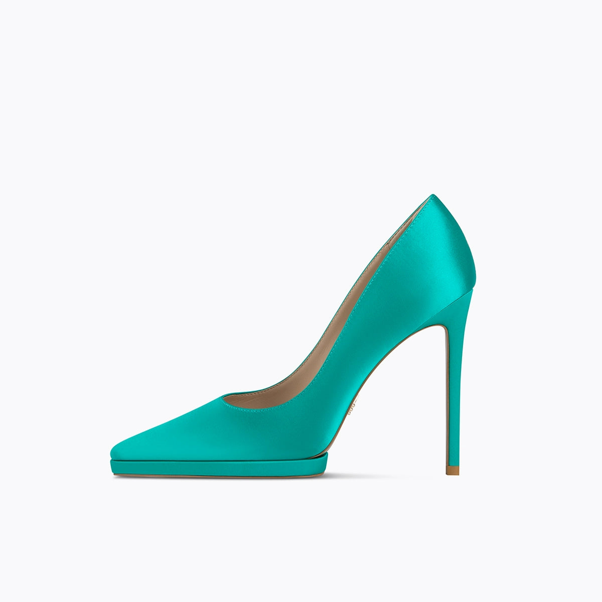 Fabfei sexy tiffany blue platform pointed toe stiletto pumps shoes - Tiff