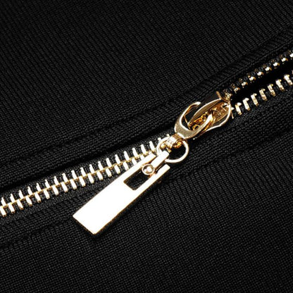 DOLLY High End Black Chet Wrap Sleeveless Off Shoulder Ruffle Dinner Dress-KRISTI