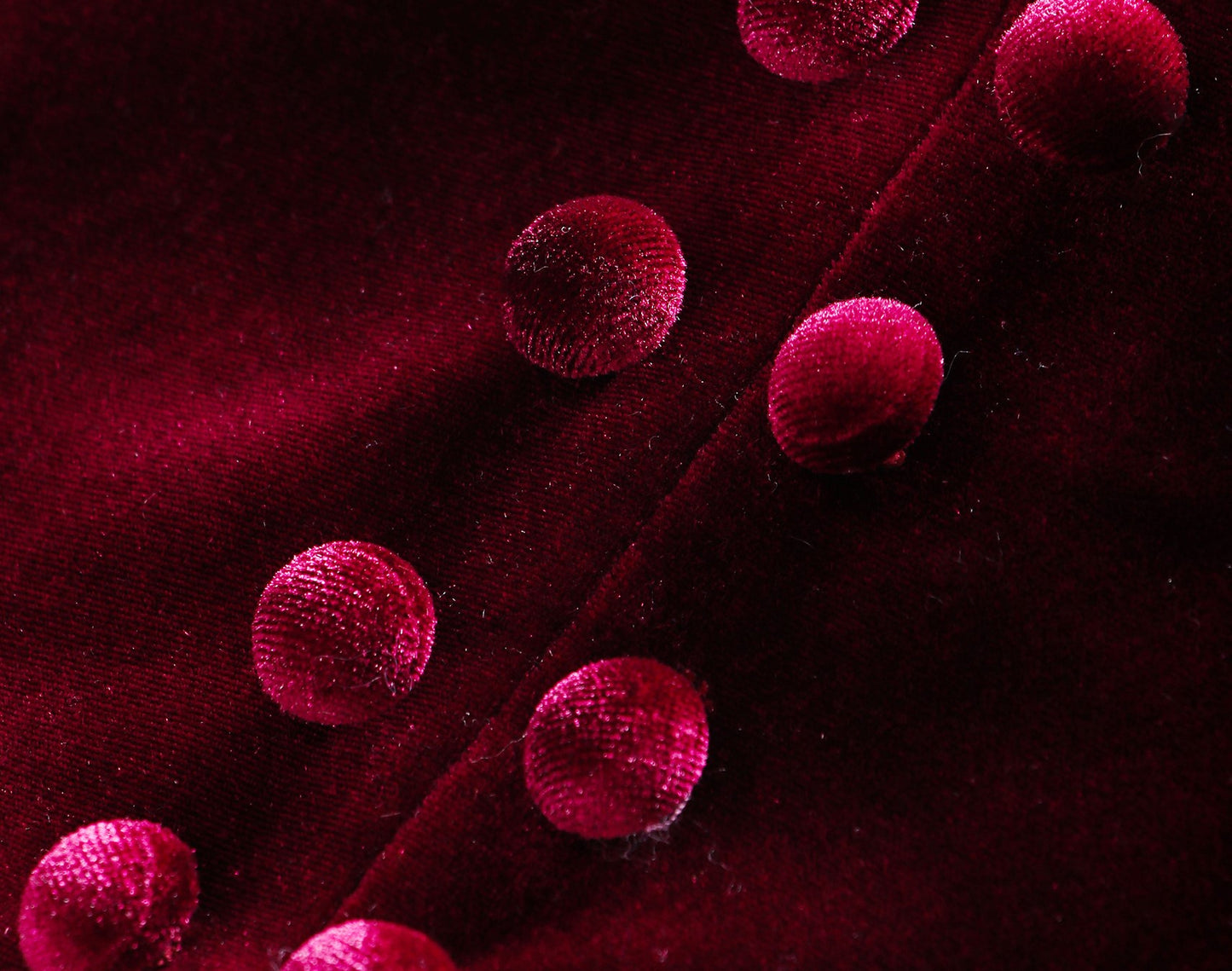 WANGXO | Light & Shadow Korean Velvet V-Neck Crop Top-LENA.