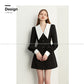 Classic Little Black and white Dress - Minio