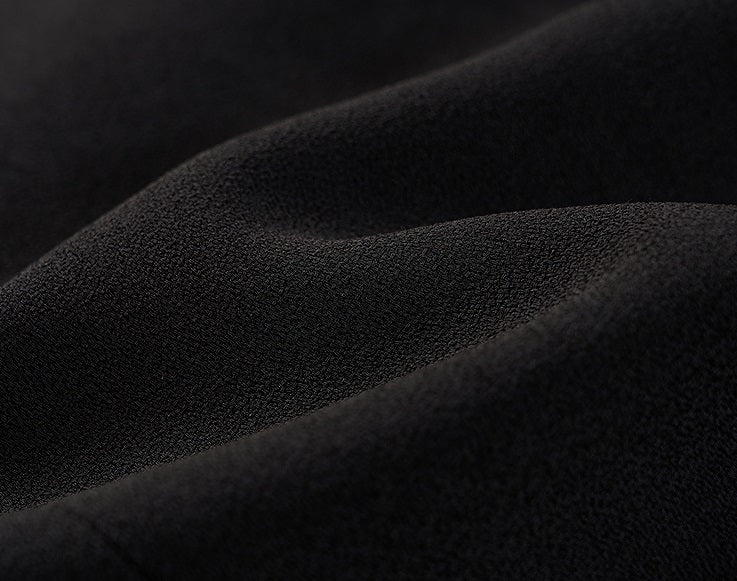 COMME MOI Lu Yan Designer New Women's Acetate V-Neck Waist Rope Slim Suit - BAKA.