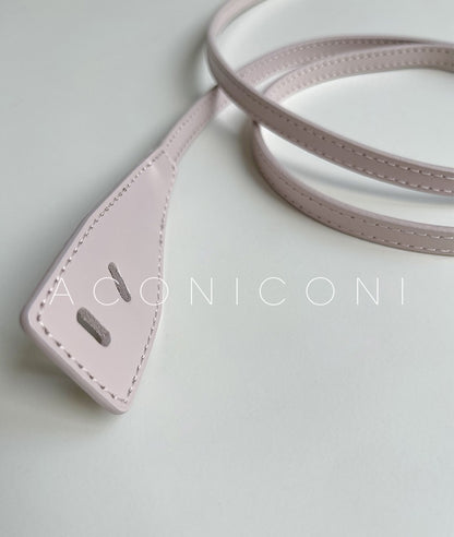 Aconiconi Winter pink wool cape fox fur sleeve double-sided coat-Sakura