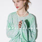 Custom mint green sequins Premium Craftsmanship Quality  short + top Set - Bellini