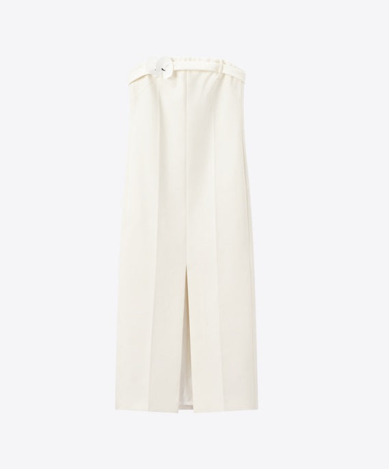 COMME MOI Lu Yan Designer's new women's wool flower camisole bandeau dress - DEAL.