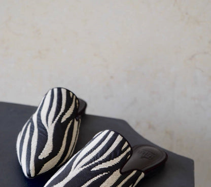 B-FEI female flat half slippers-LIVRE.