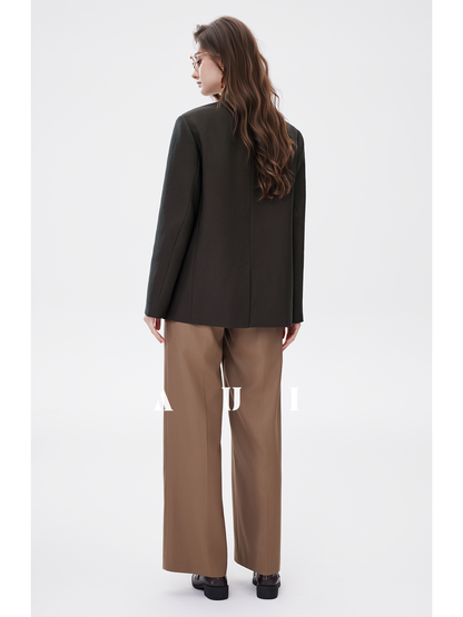 AUI Casual Blazer New High-end Temperament Suit Two-Piece Skirt - Hae-Won.