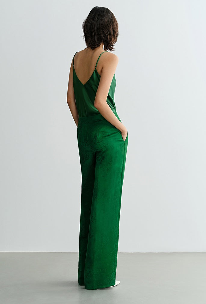 COMME MOI Lv Yan Designer Spring Women's Double-Breasted Suit &Suspender - AUTUMN.