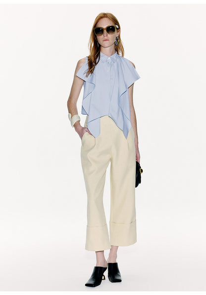 ATELIER MISS LUThree-dimensional Sleeveless Shirt - CHANNEL.