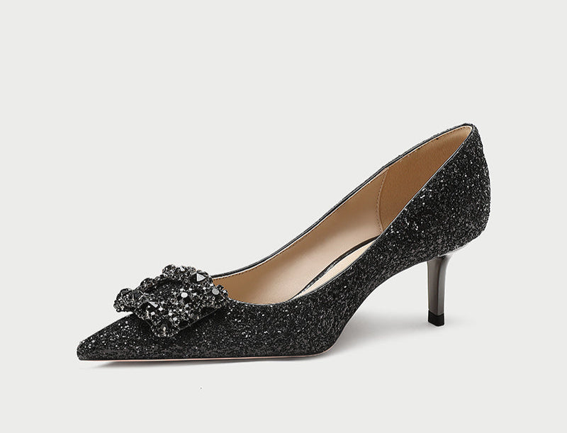 pjjuu  hexiu wedding high heels engagement shoes - TEN