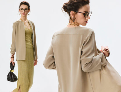ANNASPEAK  light and cool jacket trousers high-end set-MAC.