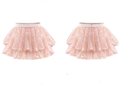 CHECOCRE Chic Sequin Mesh Design Mini Skirt - MADLINE