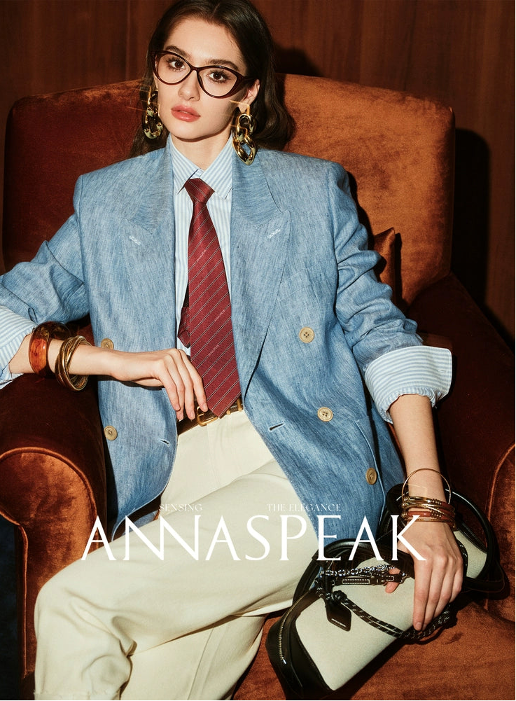 ANNASPEAK old money style suit -GREN.
