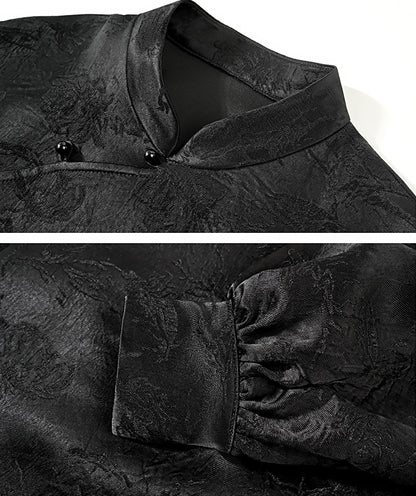 HECO Vinegar Peony Handmade Beaded Embroidered Tops Women - MERCY.