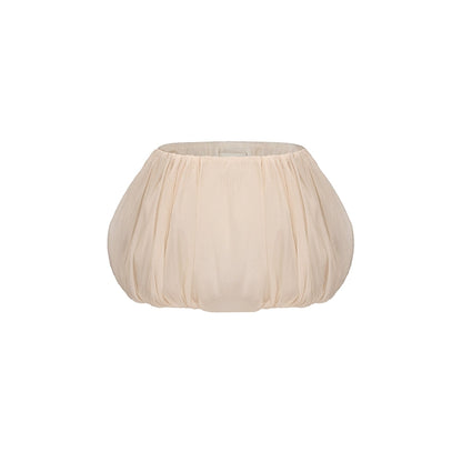 ATELIER MISS LU summer texture soft gauze pressed creases design bud shorts - LIMIT